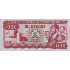 1000 Meticais 1983 Mozambique